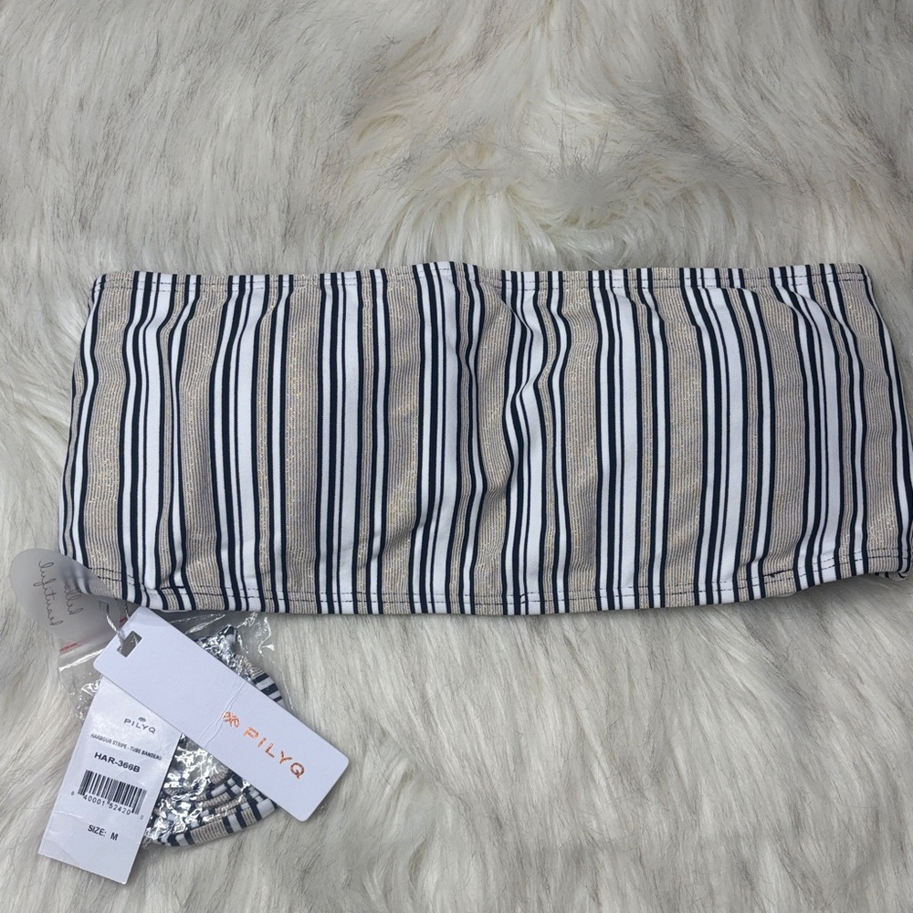 PILYQ  
Harbour Stripe Tube Bandeau